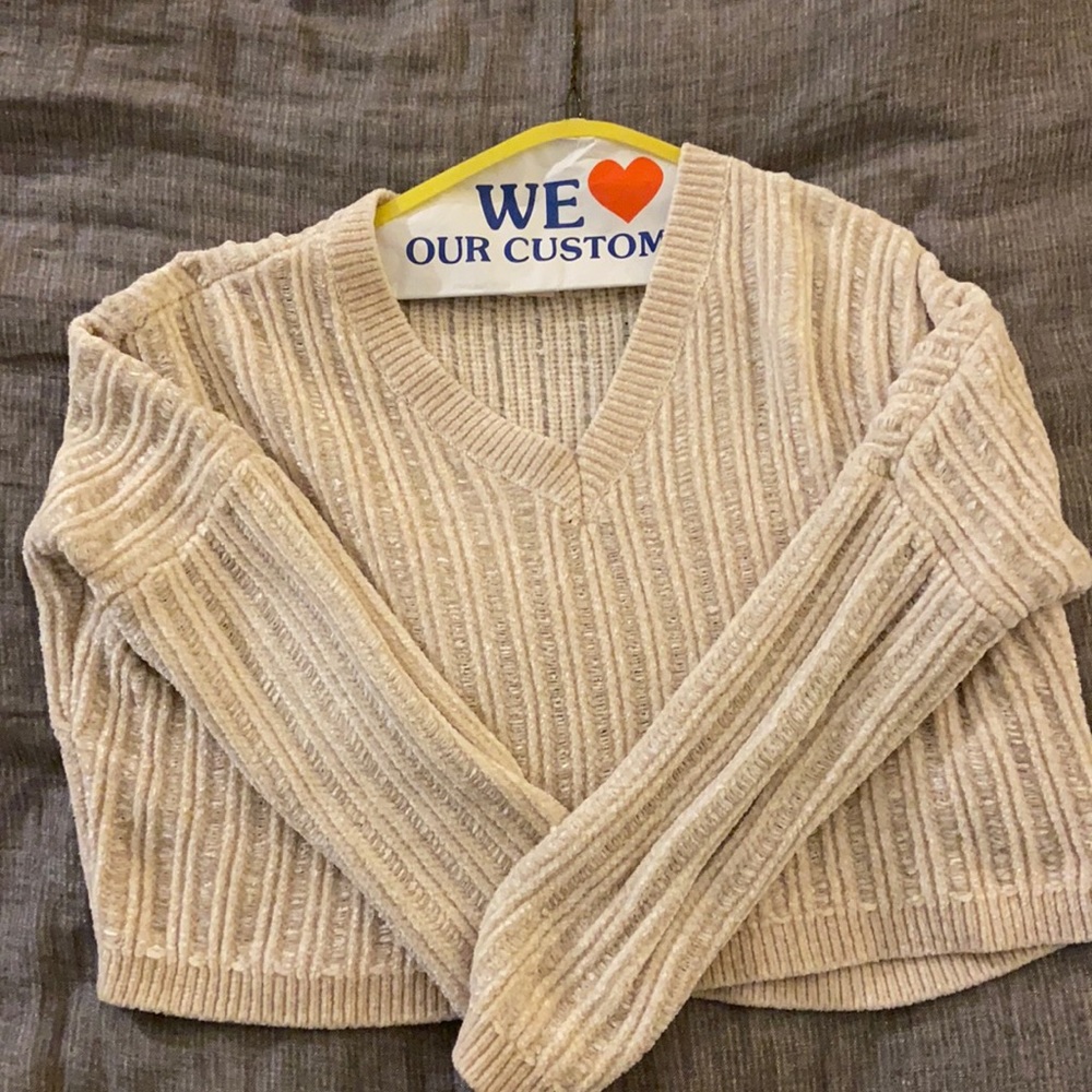 Super soft crop sweater